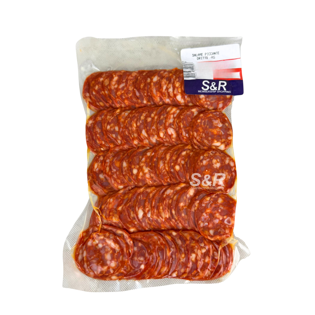 S&R Salame Piccante Dritto approx 300g S&R Salame Piccante Dritto approx 300g